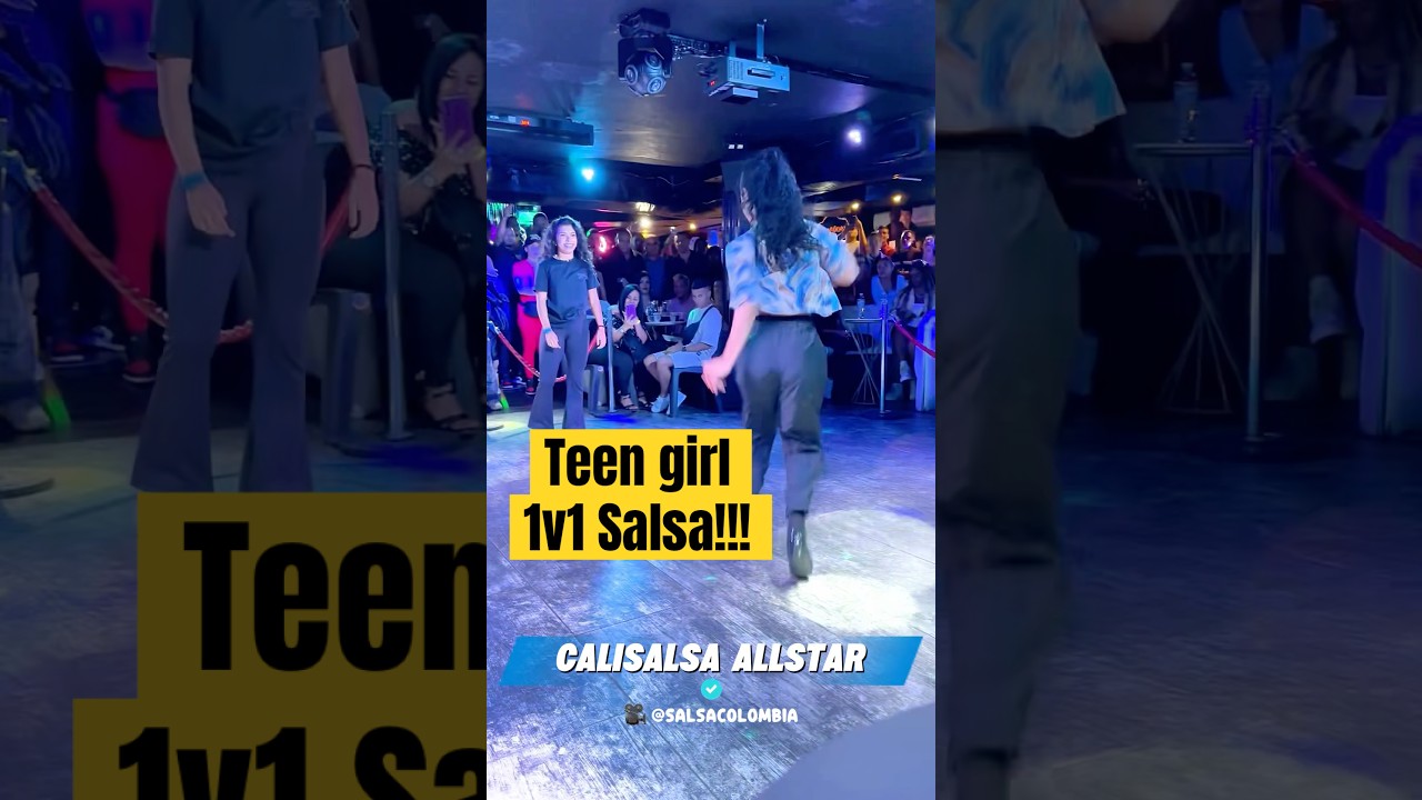 1 versus 1 Amateur Salsa Freestyle 