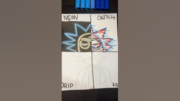 Drawing Rick Sanchez second part COMPLETE! Stay tuned for 3rd part! #albart