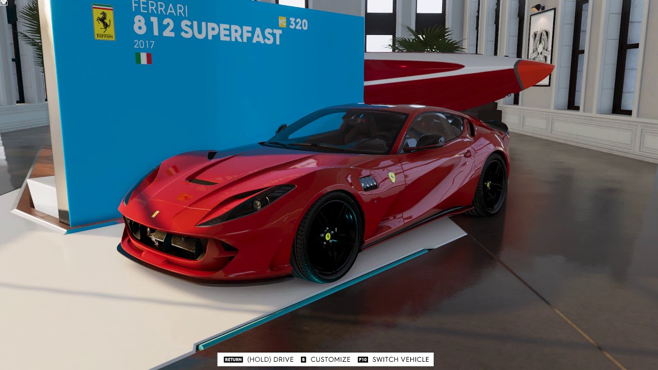 The Crew 2 - Ferrari 812 Superfast Customization, 308mph ...