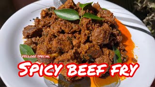 Spicy Beef Fry | In Tamil | #beefrecipe | #streetfood | #vellorespecial | Kali Urunda | by KALI URUNDA 1,205 views 1 year ago 3 minutes, 19 seconds