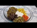 Постный салат с шампиньонами и майонезом/Lenten salad with champignons and mayonnaise