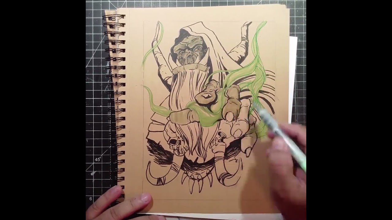 Drawing Gul'dan SHORT
