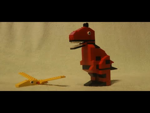 How To Build Make Tyrannosaur T Rex Dinosaur From Lego 10664 Set
