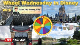 🔴 Live - Disney World Wheel Wednesday with Tonya!! -  Walt Disney World  5.8.2024