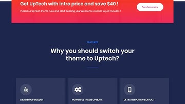 Uptech -  IT Solutions and Services WordPress Theme