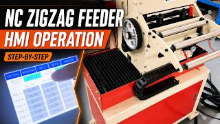 How to Program an NC Zigzag Servo Feeder | HMI Auto Nesting & Limit Reset
