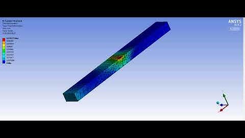 Deformation distribution of sample P1D2- BT - sliced geometry