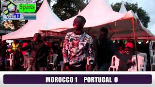 FANS REACTIONS NAKURU:MOROCCO MAKES AFRICA PROUD @SPORTENT TV