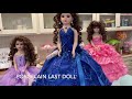 16 Inch Porcelain Last Doll - Quinceanera