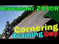Sportbike Kawasaki ZX10R Cornering Training Day Rundstrecken Kurventraining