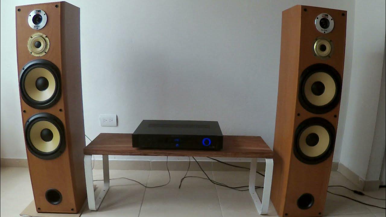 Listen to a SONY SSMF750H FLOORSTANDING SPEAKERS and an ALLISON SIX