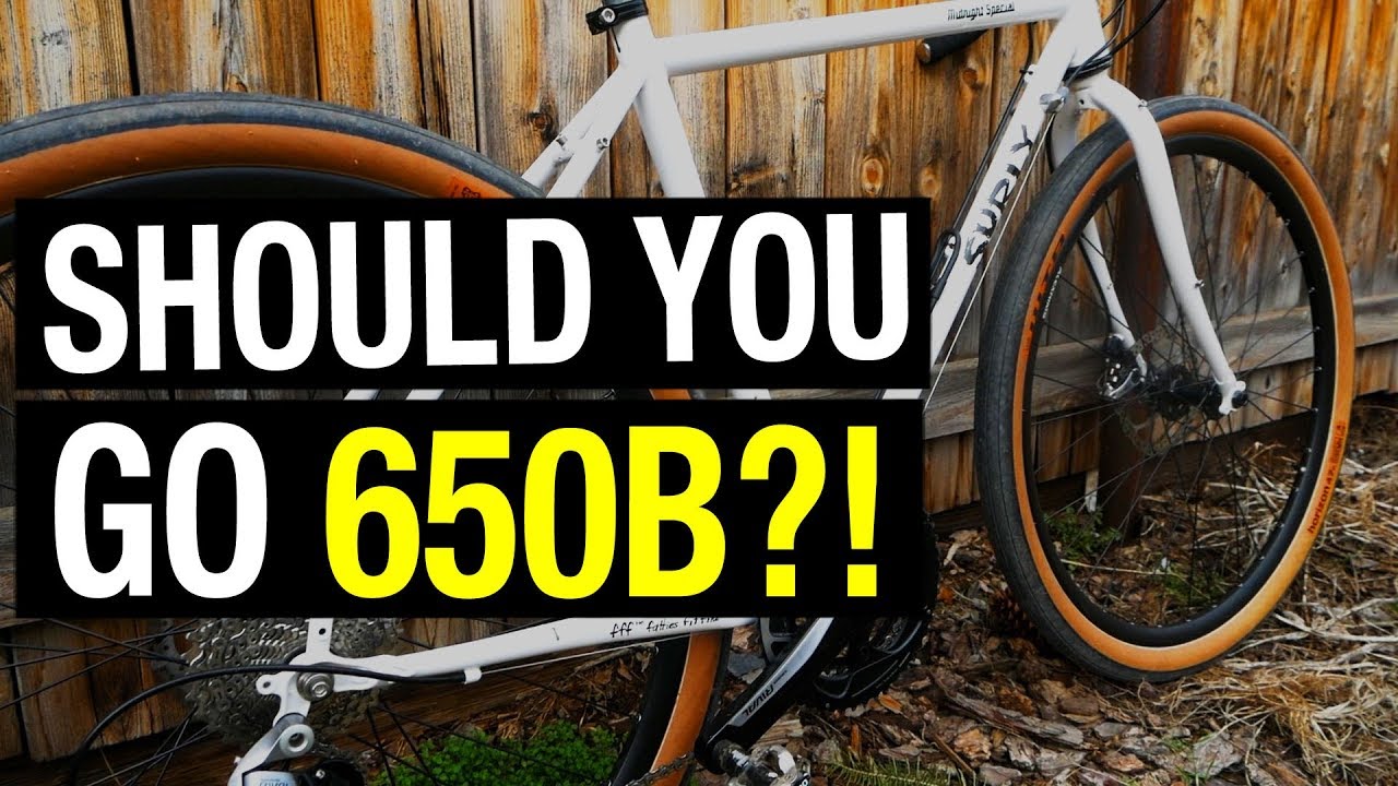 650b Gravel Bike Should You Get One 650b Vs 700c Youtube