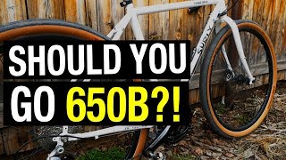 650b gravel bike?  Should you get one? (650b vs 700c)