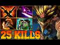 Ultra Kills+ 25 Kills Bristleback Dota 2 SafeLane Unkillable Guide Item Build Gameplay Offlane 7.41