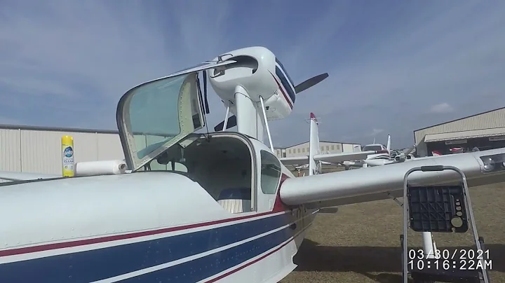 VIRB 0173 Bob and I preflighting a Lake Buccaneer N2536P