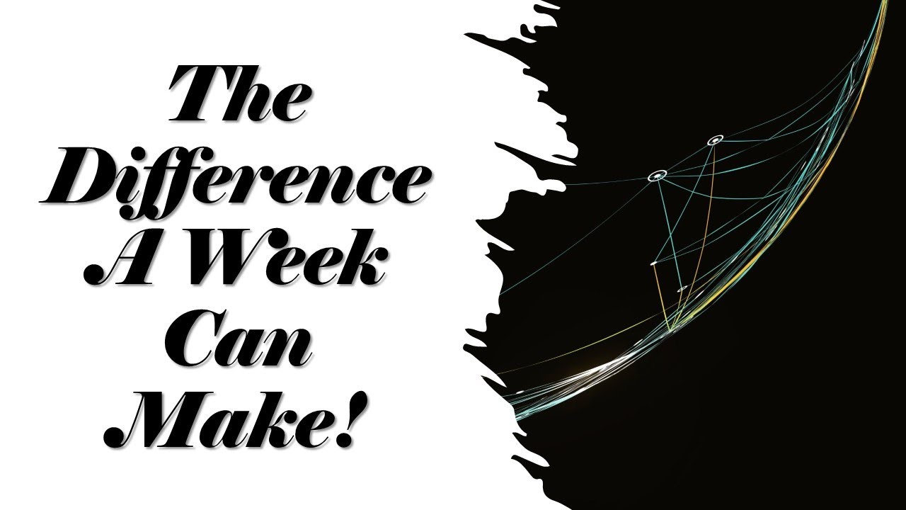 The Difference A Week Can Make John Nungesser - YouTube