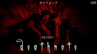 Mkhauf - Death Note Ftksh Official Video Prod. Ruksh New Hindi Rap Song Hip Hop