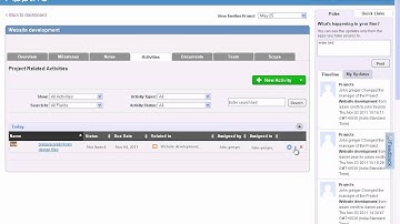 Apptivo Projects Completing A Task