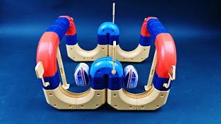 Building a Magnetic Electric Train Set 🚂 | Satisfying DIY ASMR (No Talking) screenshot 5