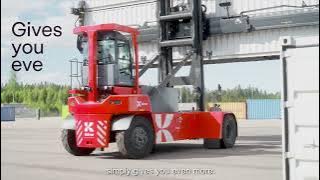 Kalmar Electric Empty Container Handler ECG90-110 - Single and double stacking
