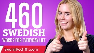 460 Swedish Words for Everyday Life  Basic Vocabulary #23