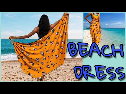 Video: How To Sew A Beach Dress Yourself