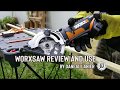 Complete review and usage of the Worx Worxsaw