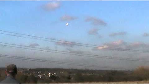 Trex 250 doing a very short flight followed with a crash - and a bounce