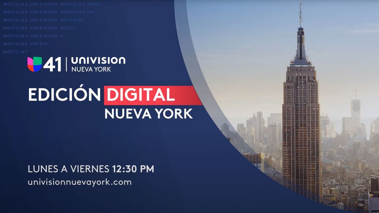 Edición Digital Nueva York Univision 41 En Vivo YouTube