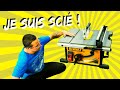 Prsentation et test dewalt dwe7492   scie sous table professionnelle 