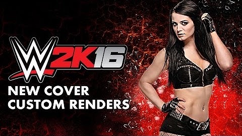 WWE 2K16 Renders and NEW Cover! (Custom)
