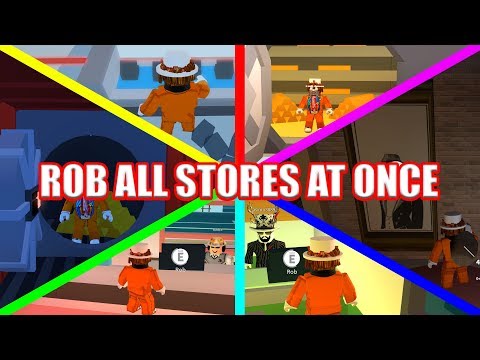 Rob All Stores Simultaneously Roblox Jailbreak Glitch Youtube - jailbreak tycoon roblox games sale items look whos back