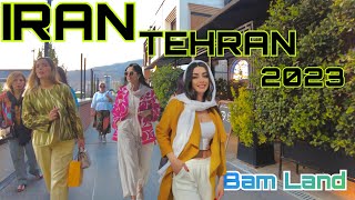 Iran Tehran 2023 Walking In Bam Land Luxury Shopping Mall ایران