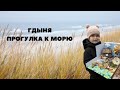 Гдыня. Прогулка к морю | Собираем материалы для осенней поделки | Учения морских спасателей | Gdynia