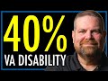 Veterans benefits at 40 disability  va serviceconnected disability  thesitrep