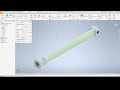 Brazo de Excavadora | Pieza 4,5 y 6 - Autodesk inventor