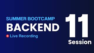 Backend Session 11