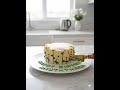 Floral cake cutting ASMR 🌻🍰😋 #lacakeverie #cake #cakecutting #cakeasmr