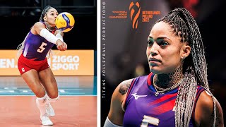 Amazing Brenda Castillo - Best Volleyball Libero at World Championship 2022