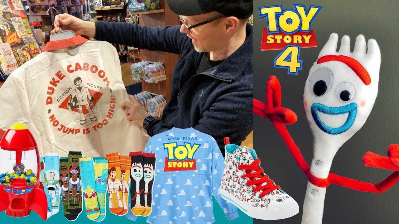 Plush Forky Toy Story 4 Disney Store
