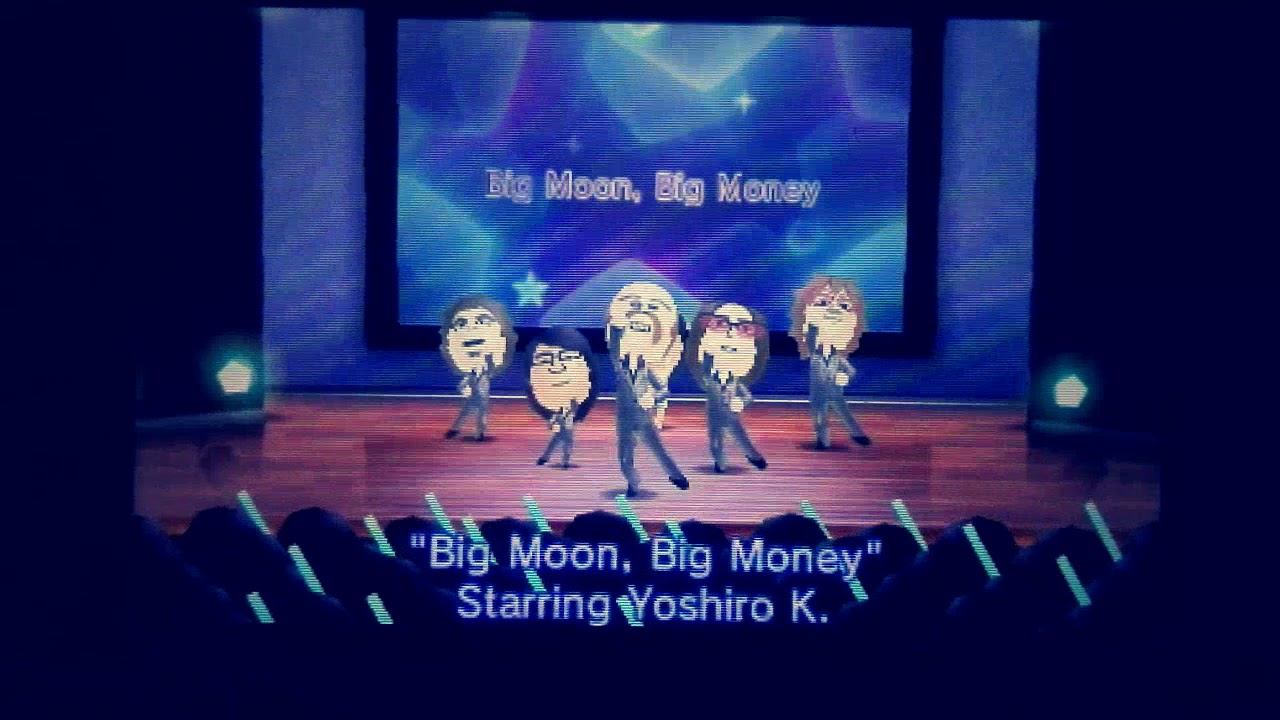 Yoshiro Kimura - Big Moon, Big Money (Tomodachi Life Song 3DS)