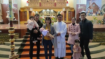 Trẻ Em Lãnh Nhận Bí Tích Rửa Tội GX Chính Tòa Giáo Phận Thái Bình Ngày 03/4/2021