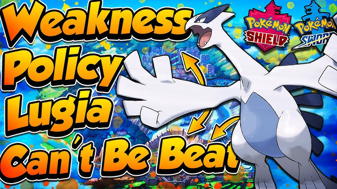 Pokemon Sword and Shield Competitively Trained Lugia Team