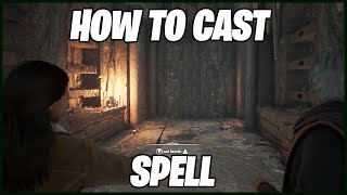 How Use Your Wand and Cast Revelio Spell (Hogwarts Legacy)