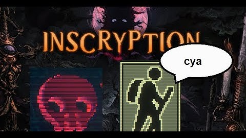 Inscryption Speedrunning - Act 3 Fight Skip Glitch