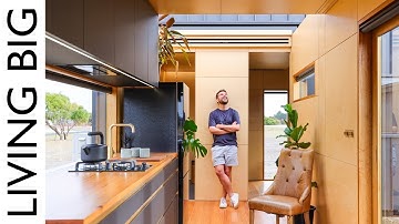 Modern-Minimalist Two-Trailer Tiny Home | A Genius DIY Build That Will Blow Your Mind