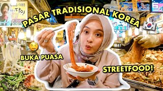 MUKBANG STREETFOOD DI PASAR TRADISIONAL KOREA! 🇰🇷🌸 SAMBIL BUKA PUASA 😆 INI TERKENAL BANGET!