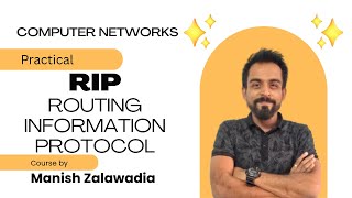 RIP(Routing Information Protocol) Config Using 4 PCs |Computer Network Practical |BSc IT Semester 4