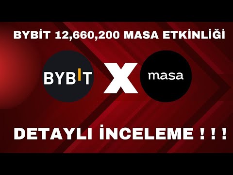 20.000 kişinin minimum 35$ kazanacağı Masa token al-sat etkinliği ! ! !