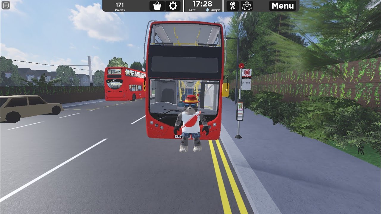 Croydon Roblox | Optare Metrodeck Go Ahead London | Route 455